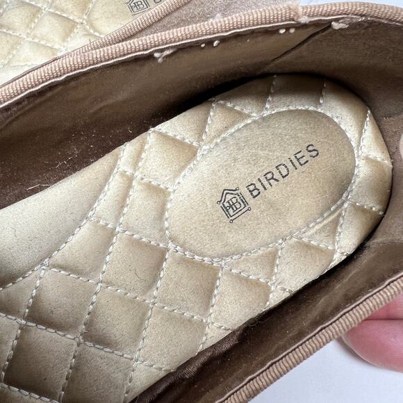 Birdies The Starling Suede Tan Loafers Women's 8.5 Casual Minimalist Work - Picture 9 of 9